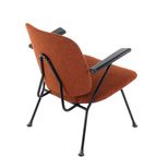 Gijs Van Der Sluis Fauteuil No 12 Vintage Opnieuw Gestoffeerd | 2 Stuks Op Voorraad thumbnail 4