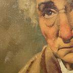 Hollandsche School (xx) - Portret Joodse Dame thumbnail 7