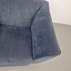 Vintage Fauteuil Design Shigeru Uchida Isu Pastoe '90 Blauw thumbnail 8