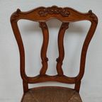 Vintage Landelijke Stoelen Eettafelstoelen Eetkamerstoelen Set Prijs thumbnail 7