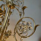 Gemerkte Swarovski Kristallen Bloemen Kroonluchter thumbnail 4