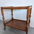 Vintage Houten Serveerwagen/trolley thumbnail 4