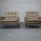 Florence Knoll Lounge Chairs Model 65A For Knoll Int. thumbnail 3