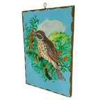 Vintage Vogel Schilderij Mus Olieverf thumbnail 4