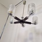 Unieke Vintage Jaren 70 Hanglamp Met 5 Spots thumbnail 5