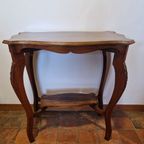 Klassieke Elegante Hollandse Antieke Bijzettafel Sidetable Side Table. thumbnail 10