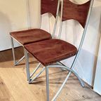 Set Van 4 Vintage Design Stoelen thumbnail 7