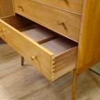 Vintage Alfred Cox Design Hoge Ladekast Ladekastje Kast Kastje thumbnail 19
