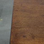 Grote Robuuste En Tijdloze Antieke Engelse Eettafel Gemaakt Van Eikenhout thumbnail 5