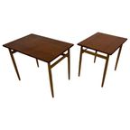 Vintage Bijzettafeltjes Nesting Tables Jaren 60 Teak Design thumbnail 24