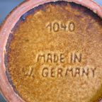 Vintage Vaas Bruintinten 1040 Made In W. Germany thumbnail 9