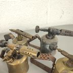 Collectie Van 8 Messing Soldeer Branders thumbnail 5