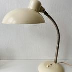 Sis Wit Metalen Bureaulamp , Jaren 60 thumbnail 5