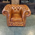 Chesterfield First Class Fauteuil - Cloudy Brown Old thumbnail 6