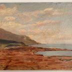 19th Century English Landscape By Alexander Wüst (1837-1876) thumbnail 4