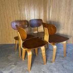 4x Pastoe Stoelen Sb02 Van Cees Braakman thumbnail 8