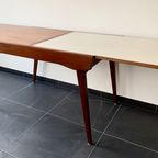 Jaren 60 Palissander Uitschuifbare Eettafel Scandinavisch thumbnail 4