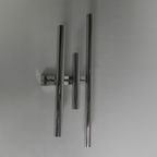 Tede Light Wandlamp Met 3 Chromen Cilinders, Jaren 70 thumbnail 5
