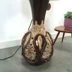 Bruin Keramieken Lamp Van Besigheimer Leuchten Met Verlichte Voet thumbnail 6