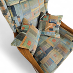 2 X Casala Wingback / Lounge / Armchair In Top Condition / 4 Small Cushions / 1960s thumbnail 8