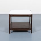 Vintage Side Table / Bijzettafel By Hirozi Fukuoh For Gavina 1980s Italy thumbnail 2