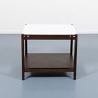 Vintage Side Table / Bijzettafel By Hirozi Fukuoh For Gavina, 1980S Italy thumbnail 2