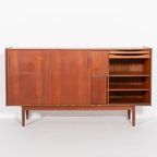 1960’S Danish Modern Teak Highboard / Dressoir / Kast thumbnail 8