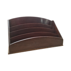 Vintage Houten Bureau Brievenhouder thumbnail 3