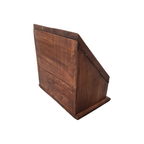 Vintage Teak Bureau Brievenkastje thumbnail 2