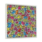 Keith Haring Untitled 1988 Lem Art Group Italy Baby’S Offset Print Ingelijst thumbnail 7