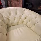 Chesterfield Club Chair Special - Ivoor thumbnail 4