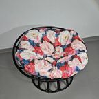 Papasan Rattan Lounge Chair 1970S Width 120 Height 70 Cm thumbnail 6