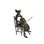 De Cellist - Verbronsd - 21E Eeuw thumbnail 9