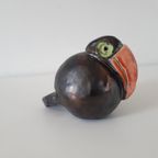 Handgemaakte Keramieke Toekan Beeld thumbnail 2