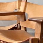 Three Spanish Chairs By Børge Mogensen For Fredericia, 1970'S thumbnail 2