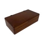 Antique - Handmade Sewing Box With Foldable Compartments - Rare And Very Well Made - Ca 1920’S thumbnail 8