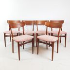 Vintage Farstrup Stoelen Nieuw Gestoffeerd Stof Naar Keuze thumbnail 4