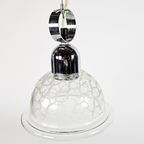 Murano - Hanglamp - Kristal- Chroom - Italie - Mid Century Modern thumbnail 3