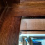 Antieke Eikenhouten Vitrinekast thumbnail 11
