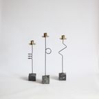Postmodern Candle Sticks By Ehlen Johansson For Ikea, 1987 thumbnail 4