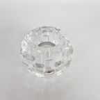Kosta Boda - Design Bengt Edenfalk - 'iglo' - Kristal - Kaarsenhouder - 3e Kwart 20e Eeuw thumbnail 5