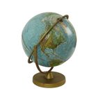 Vintage Wereldbol Gyroscopisch Globe Met Reliëf Jaren 1960 thumbnail 7