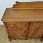 Grote Vintage Louis Xv Wandkast, Buffetkast, Dressoir, Ladekast thumbnail 18