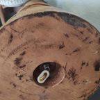 Vintage Lampvoet Hout Metaal thumbnail 2