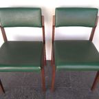 2x Teakhouten Stoelen Scandinavisch ( Set ) thumbnail 7