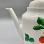 Vintage Koffiepot Strawberry Mz Porselein Czechoslovakia thumbnail 3