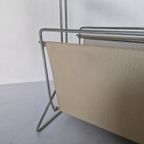 Vintage Magazine Rack Lectuur Bak Kranten Design thumbnail 4