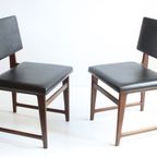 Rosewood Chair By Pieter De Bruyne For V-Form, 1960S, Belgium Set Of 2 thumbnail 10