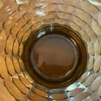 Amber Kleurige Glazen Schaal Fruitschaal Art Deco 1930 Frans thumbnail 4