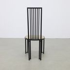 6X Postmodern Dining Chair, 1980S thumbnail 6